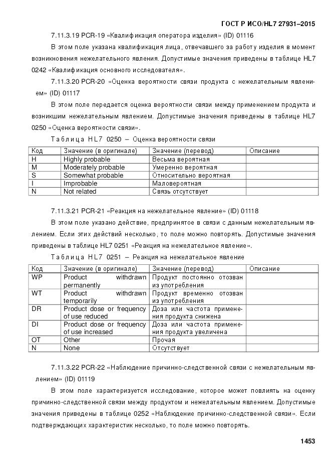 ГОСТ Р ИСО/HL 7 27931-2015, страница 1460